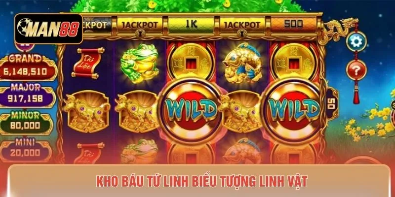 Kho báu tứ linh biểu tượng linh vật