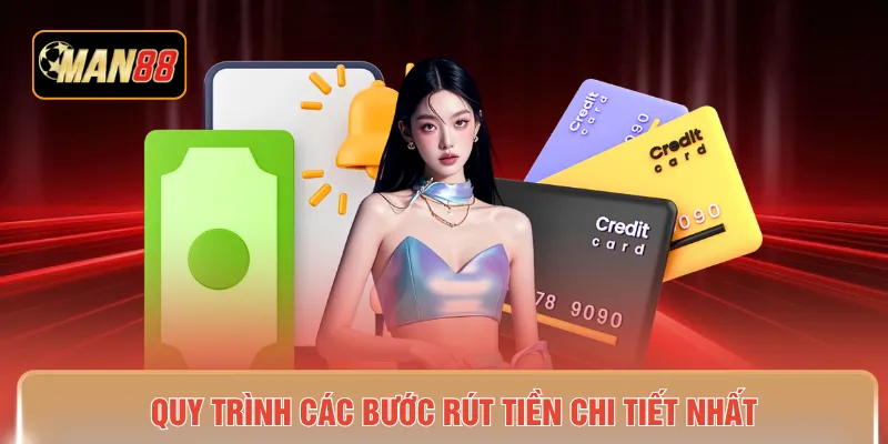 Quy trình các bước rút tiền chi tiết nhất