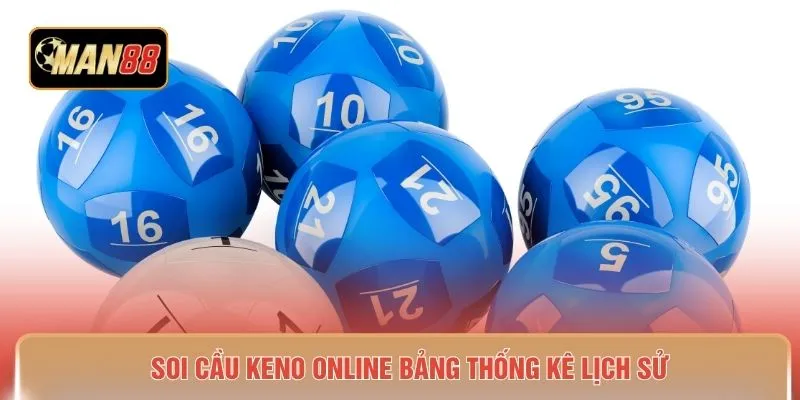 Soi cầu Keno online bảng thống kê lịch sử