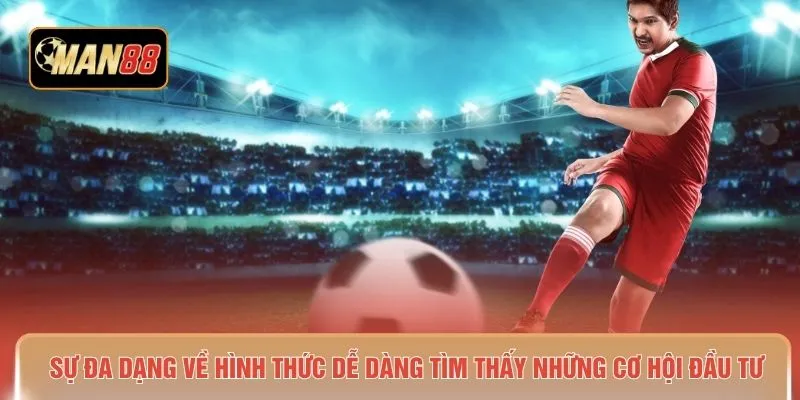 Sự đa dạng về hình thức dễ dàng tìm thấy những cơ hội đầu tư