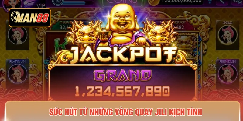 Sức hút từ những vòng quay jili kịch tính 